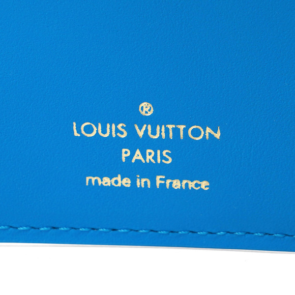 Louis Vuitton Nanogram Portefeuille Victorine Blue - Picture 9 of 9